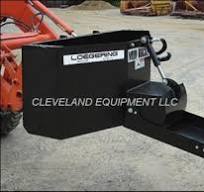 NEW LOEGERING MUD BUCKET ATTACHMENT Skid Steer Loader Concrete Dispensing  Hopper | eBay