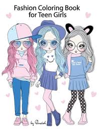 By the way psychologies insist that coloring helps children to relax and forget about their troubles. Fashion Coloring Book For Teen Girls 142 Fun Coloring Pages Fashion Coloring Book For Girls Ages 8 12 Teenage Coloring Books For Girlsteen Coloring B Paperback The Elliott Bay Book Company