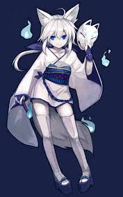 Fox Fire Girl Nekomimi Anime Neko Anime