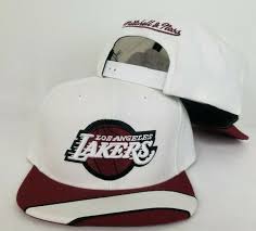 Enjoy fast delivery, best quality and cheap price. Mitchell Ness White Maroon Nba Los Angeles Lakers Snapback Hat Cap Ebay