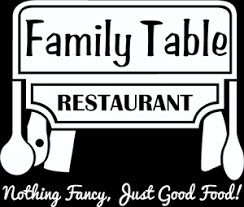 Menu Family Table Decorah