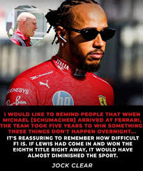 Ferrari team development takes time