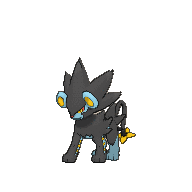 My Luxray Is Cool Pokemon Sprites Pokemon Pokemon Gif