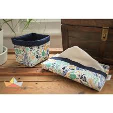 Bateau Bateau Ensemble A Mouchoirs Lavables Licornes Marine Fait Au Quebec Laundry Organization Gym Bag Organization