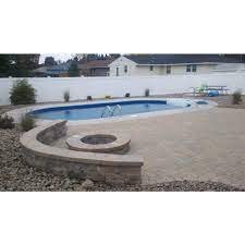 This pool is designed to be installed in either partially buried in the ground or fully installed as an inground pool. Rockwood 17 X 32 Oval On Ground Pool Package Nb5724og