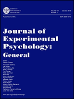 Here is a really good example of a. Journal Of Experimental Psychology General