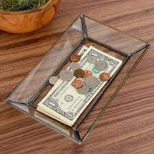 楽天市場 ガラスと真鍮でできたキャッシュトレー 63190 ガラス トレイ ガラストレー ガラストレイ キャッシュトレイ コイントレイ ディスプレイ 小物入れ 小物収納 塩系 インテリア 男前 アジアン雑貨 アジア工房 塩系インテリア トレイ 収納 ガラス