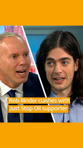 'Why not use the limitless number of ways to lawfully protest?', Rob Rinder  tells Just Stop Oil rep Ben Larson that he is, 'in this case, defending the  legally indefensible' after five environmental ...