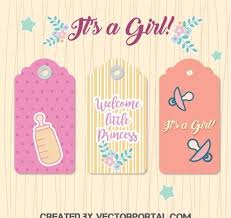 Download desain kartu ucapan kelahiran bayi cdr. Kartu Ucapan Kelahiran Bayi Perempuan Eps Ai Uidownload