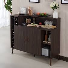Mcfarlane Bar With Wine Storage In 2020 Contemporary Wine Racks Furniture Buffet Table