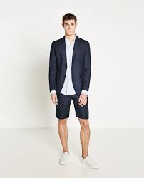 Zara Hombre Traje Lino Anzug Hochzeit Manner Outfit Herrenmode Anzuge