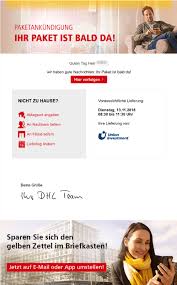 Bis wann liefert dhl pakete aus. Entwarnung Dhl Paketankundigung Ihr Dhl Paket Kommt Bald Echt