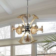 Decorative and architectural chandeliers, sinks and glass art hand blown for you by seattle glass artists. Yuri 6 Light Hand Blown Art Glass Chandelier On Sale Overstock 30569648