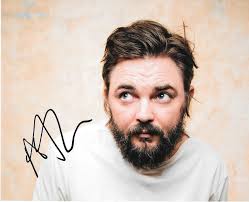 * NICK THUNE * signed 8x10 photo * COMEDIAN * 4