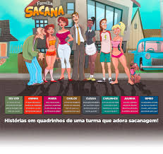Família Sacana: Quadrinhos pornô sacanas. Tufos.com.br