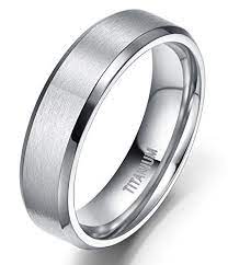 4mm 6mm 8mm Unisex Titanium Wedding Band Rings In Comfort Fit Matte Finish For Men Women Note Thi Titanium Wedding Band Titanium Rings For Men Titanium Rings