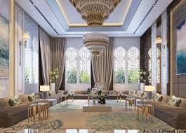 Kuwait Villa Interior On Behance In 2020 Luxury Living Room Decor Interior Architecture Design Luxury Living Room Design