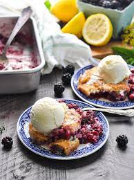 The Best Berry Cobbler The Seasoned Mom Recipe Desserts Cobbler Recipes Cobbler Easy
