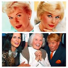 Doris Day's "Pillow Talk"...... It tells the story of Jan Morrow (Day), an  interior decorator and Brad Allen (Hudson), a womanizing composer/bachelor,  who share a telephone party line. When she unsuccessfully files