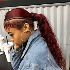 It's what we do when we try to stretch our hair into this is as a knotted pony. Pinterest Nandeezy Cute Ponytail Hairstyles Hair Styles Ponytail Hairstyles