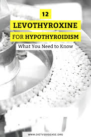 Levothyroxine For Hypothyroidism What You Need To Know Hypothyroidism Thyroid Treatment Best Diets