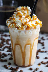 This is also a great option for anyone avoiding excess caffeine because this frappuccino doesn't even have coffee in it. Caramel Frappuccino Recipe Starbucks Copycat Simply Home Cooked
