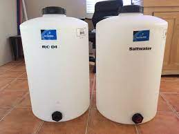 Waterprepared large capacity tanks are designed with two spigots that connect to a standard garden hose. Ace Roto 25 Gallon Vertical Storage Containers Reef2reef Saltwater And Reef Aquarium Forum