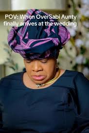 Aunt Showed Up to The Wedding