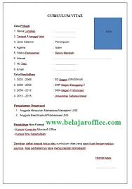 Contoh surat lamaran kerja tamatan smk. Contoh Penulisan Cv Curiculum Vitae Untuk Fress Graduate Belajar Office
