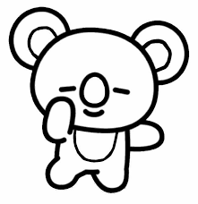 Discover more posts about bts, chimmy, line friends, kim seokjin, cooky, koya, and bt21. Gambar Mewarnai Telinga Mudah