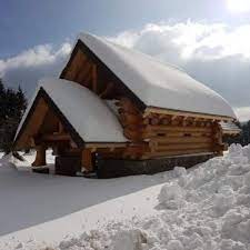 Oferim servicii pentru constructia si intretinerea de case din lemn rotund, razvan: Cabane Si Case De Vacanta Din Lemn Rotund Case Si Vile