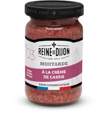 Moutarde A La Creme De Cassis Reine De Dijon