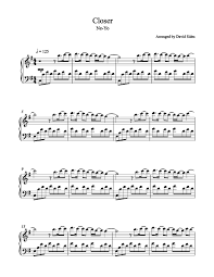 Closer Ne Yo Piano Sheet Music Learn Piano Sheet Music Music Theory Piano