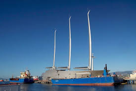 Russian billionaire's £360 million superyacht with masts taller than Big  Ben undergoes testing in Gibraltar - World News - Mirror Online