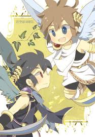 Pit And Dark Pit I Dont Call Him Pittoo Dark Pit Kid Icarus Kid Icarus Kid Icarus Uprising