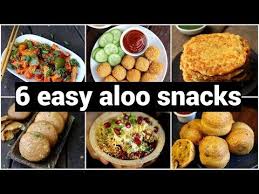 6 Quick Evening Aloo Snack Recipes 6 क रक र आल स न क स Easy And Healthy Potato Snacks Chaat Recipe Indian Food Recipes Vegetarian Vegetarian Fast Food