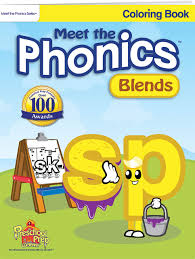 And long the gift of literacy is possibly the best gift you could give a preschooler. Meet The Phonics Blends Coloring Book Kathy Oxley 9781935610335 Amazon Com Books