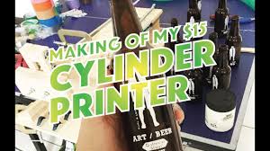 Prints can be made directly to the build plate, to a piece of borosilicate glass, mirrored glass or tempered plate glass resting on the heated bed. How To Print A Glass Bottle Cylinder Diy Best Way My 15 Diy Printing Machine Youtube