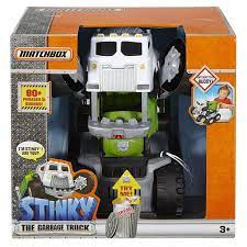 Matchbox Stinky Interactive Toy Garbage Truck Vehicle - Walmart.com