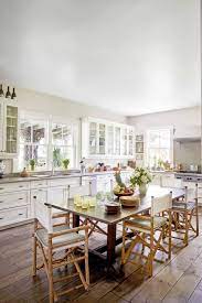 While the crisp white on the banquette remains the same, the change in direction adds texture to the space. 43 Best White Kitchen Ideas 2021 White Kitchen Designs And Decor