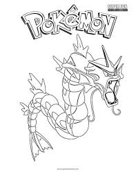 Pokemon coloring for birds that are flying. Gyarados Pokemon Coloring Page Super Fun Coloring