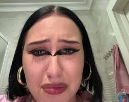 my eyeliner before the most important event of my life: