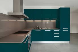 Get free shipping on qualified glass door kitchen cabinets or buy online pick up in store today in the kitchen department. Ral 5020 Ocean Blue Matte Kitchen Cabinets Blue Kitchen Cabinets Kitchen Cabinet Design