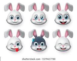 3,6 mil resultados de imágenes, fotos de stock e ilustraciones libres de  regalías para Emoji bunny rabbit
