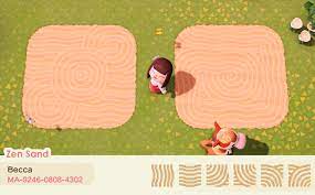 Zen Sand Pattern For Japanese Rock Gardens Creator Code Ma 9246 0808 4302 Animal Crossing Animal Crossing Patterns New Animal Crossing
