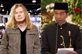 Nama pria yang identik dekat dengan rakyat ini makin populer setelah ia. Megadeth Invite Indonesian Metalhead President To October Show