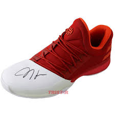 As rumors regarding his lack of interest to stay on the houston rockets continue to emerge, james harden is already set to move onto the next chapter of his signature sneaker line: James Harden Signed Shoe Official Memorabilia