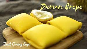 Musim durian dah semakin dekat. Resepi Durian Crepe Mudah Youtube