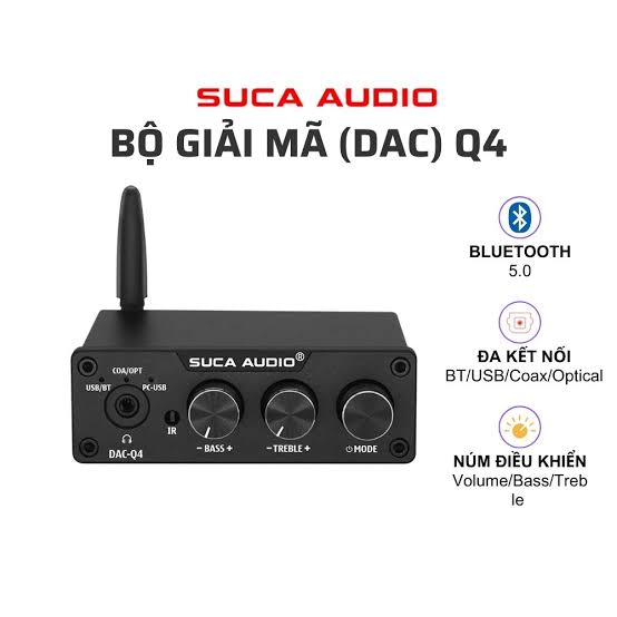 Bộ giải mã (DAC) SUCA AUDIO Q4 - AudioPlus Việt Nam