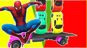 سبايدر مان العاب سيارات اطفال العاب اطفال 2017 13 youtube